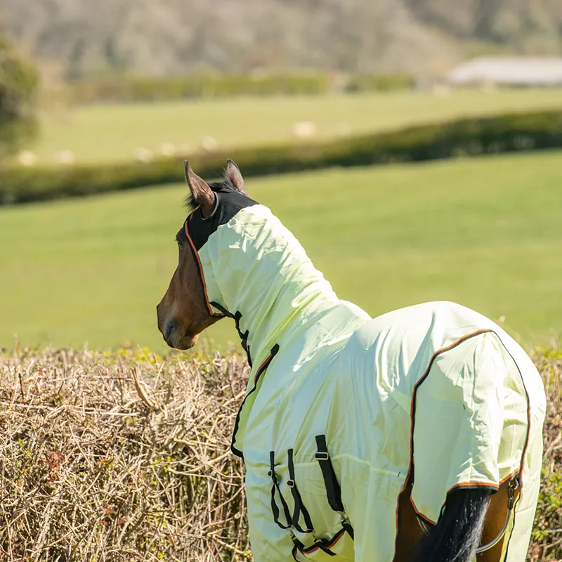 Equilibrium Field Relief Combo Neck Fly Rug - Yellow/Black-3